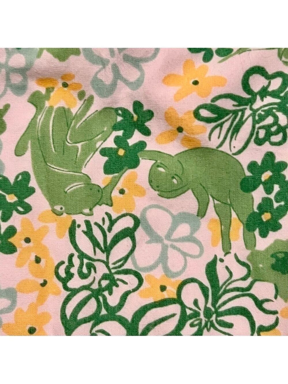 LILLY PULITZER Shy Frogs pattern skirt. Size 11 - Picture 3 of 5